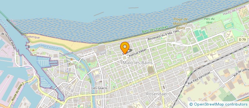 localisation de l'entreprise HELIOS COMPAGNIE à DUNKERQUE