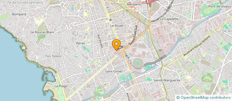 localisation de l'entreprise HELIOS CONSULTING à MARSEILLE
