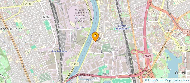 localisation de l'entreprise HELIOS CONSULTINGS & DEVICES à ALFORTVILLE