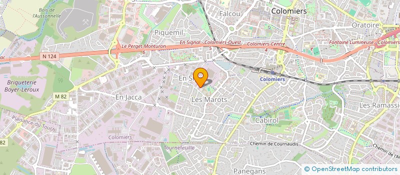 localisation de l'entreprise HELIOS ENERGY à COLOMIERS