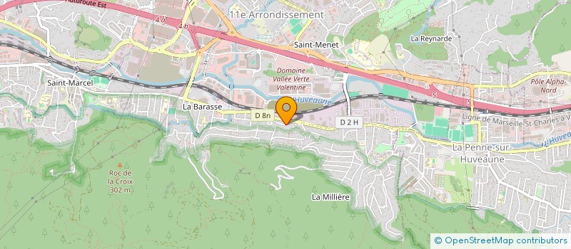 localisation de l'entreprise HELIOS EP  MARSEILLE