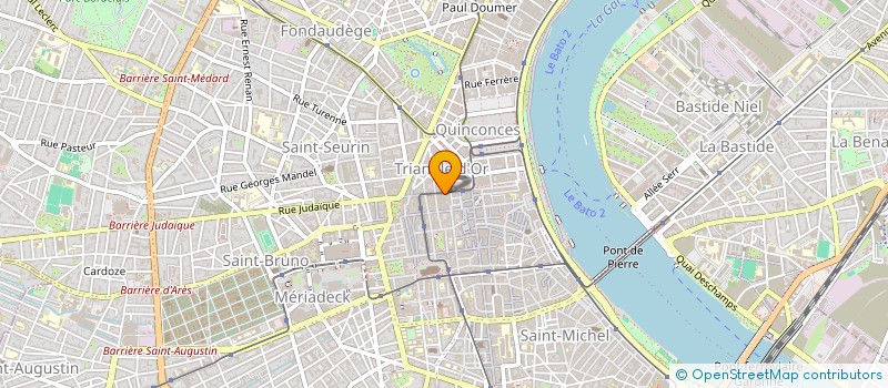 localisation de l'entreprise HELIOS EVENEMENTS  BORDEAUX