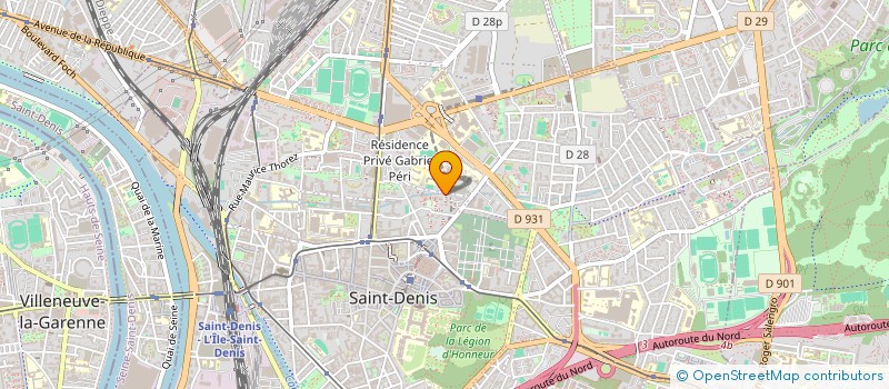 localisation de l'entreprise HELIOS FORME à SAINT-DENIS