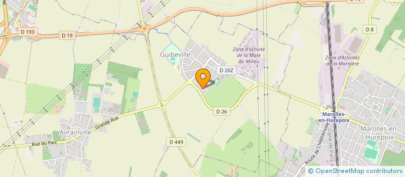 localisation de l'entreprise HELIOS GLOBAL EXPORT  GUIBEVILLE