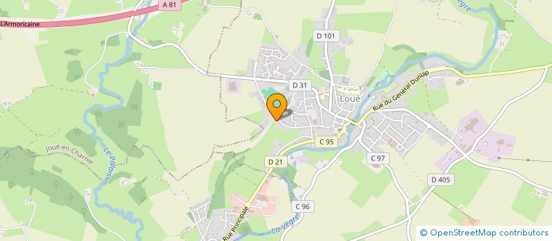 localisation de l'entreprise HELIOS HABITAT  VALLON-SUR-GEE