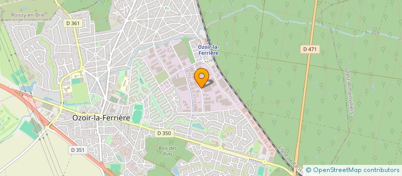 localisation de l'entreprise HELIOS IMMOBILIER  OZOIR-LA-FERRIERE