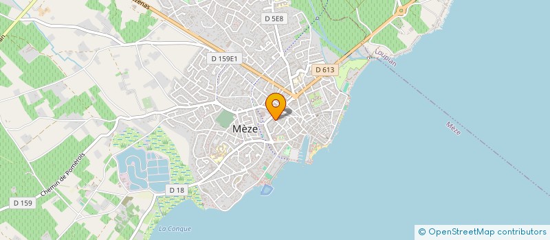 localisation de l'entreprise HELIOS INVESTISSEMENT à MEZE