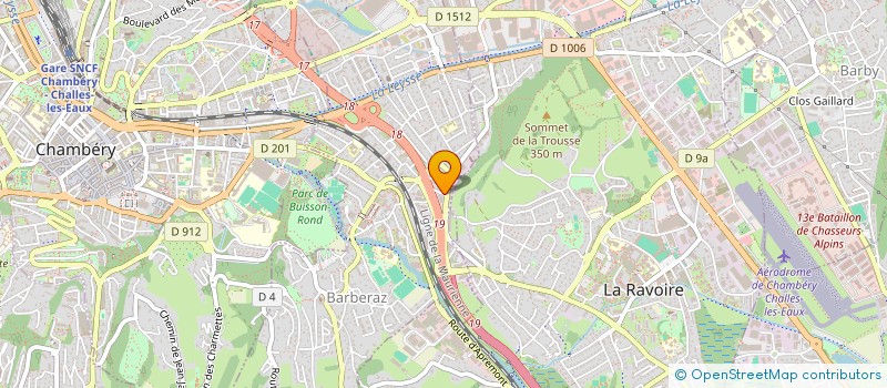localisation de l'entreprise HELIOS MANAGEMENT à ANNECY