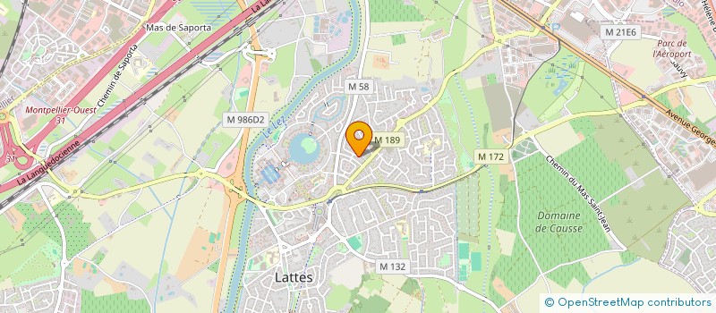 localisation de l'entreprise HELIOS MEDICAL à LATTES