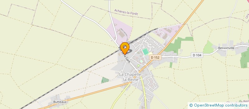 localisation de l'entreprise HELIOS METALLERIE MENUISERIE SERRURERIE  AUFFERVILLE