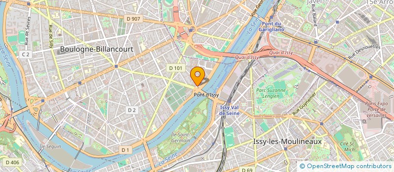 localisation de l'entreprise HELIOS PARTNERS EUROPE - HPE  BOULOGNE-BILLANCOURT