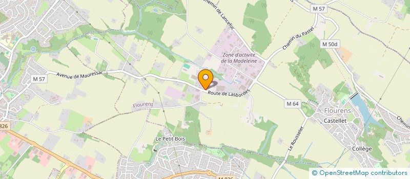 localisation de l'entreprise HELIOS RENTING  FLOURENS