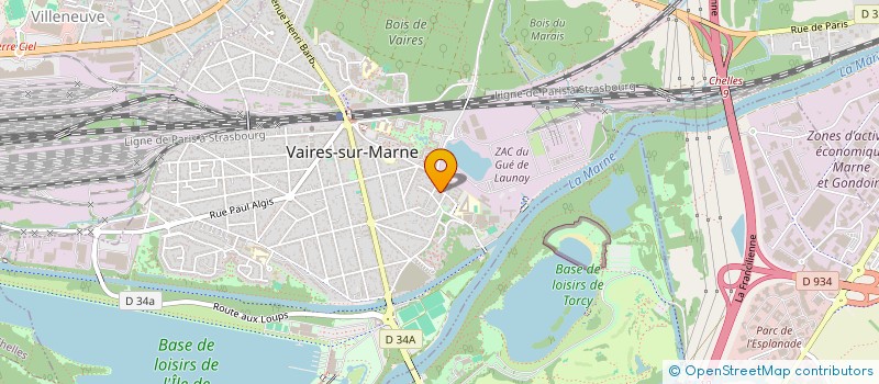 localisation de l'entreprise HELIOS SOFTWARE FRANCE à VAIRES-SUR-MARNE