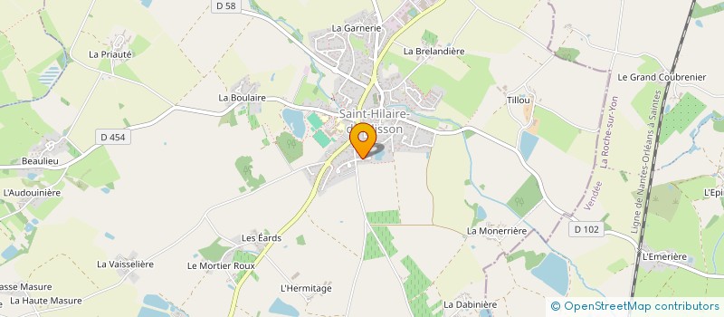localisation de l'entreprise HELIOS STUDIO  SAINT-HILAIRE-DE-CLISSON
