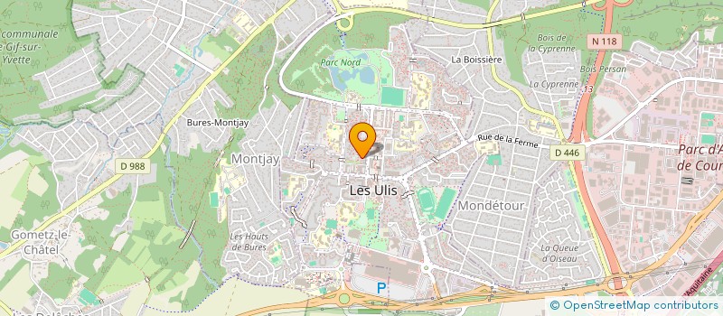 localisation de l'entreprise HELIOS SURVEILLANCES à LES ULIS