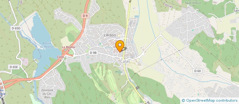 localisation de l'entreprise HELIOS TAXI à CABRIES