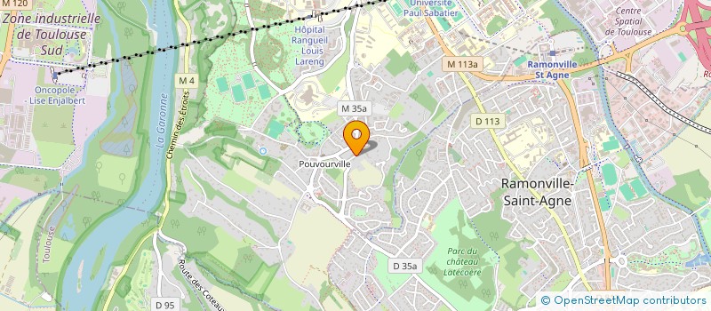 localisation de l'entreprise HELIOS TERREAIR à TOULOUSE