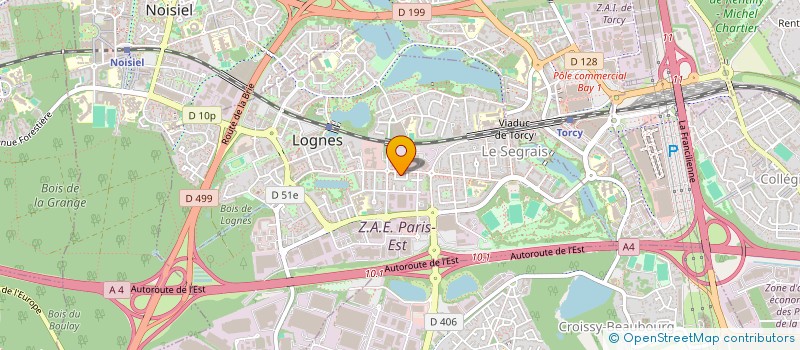 localisation de l'entreprise HELIOS VOYAGES à LOGNES