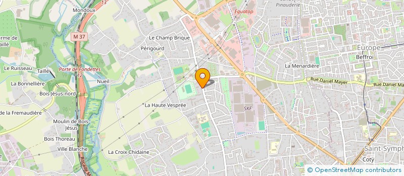 localisation de l'entreprise HELIOSA à SAINT-CYR-SUR-LOIRE