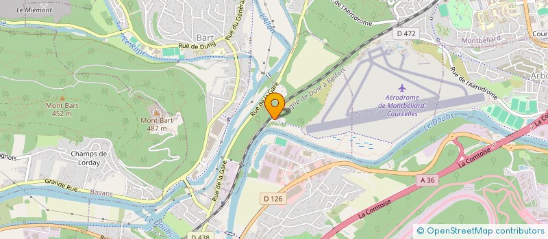 localisation de l'entreprise HELIOSHIFT  BART