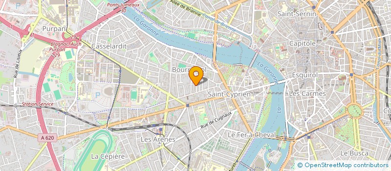 localisation de l'entreprise HELIOSOLAIRE à TOULOUSE