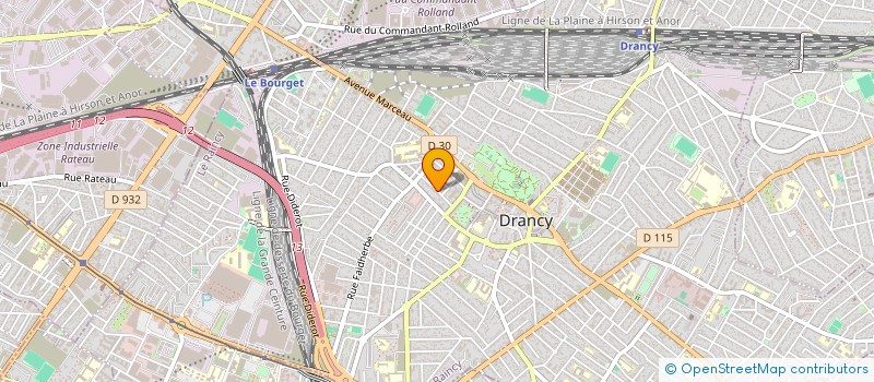 localisation de l'entreprise HELIOTEC ASSISTANCE  DRANCY