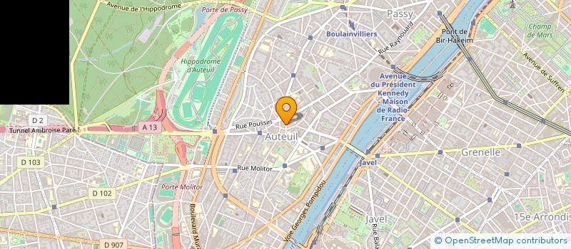 localisation de l'entreprise HELIOTROPE  PARIS