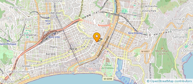 localisation de l'entreprise HELIOTROPE  NICE