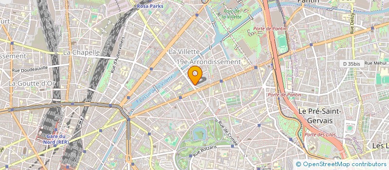 localisation de l'entreprise HELIOTROPE 75  PARIS