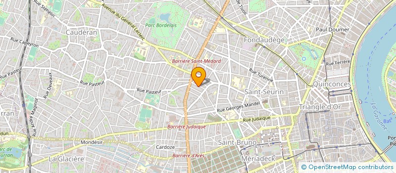 localisation de l'entreprise HELIOTROPHE à BORDEAUX