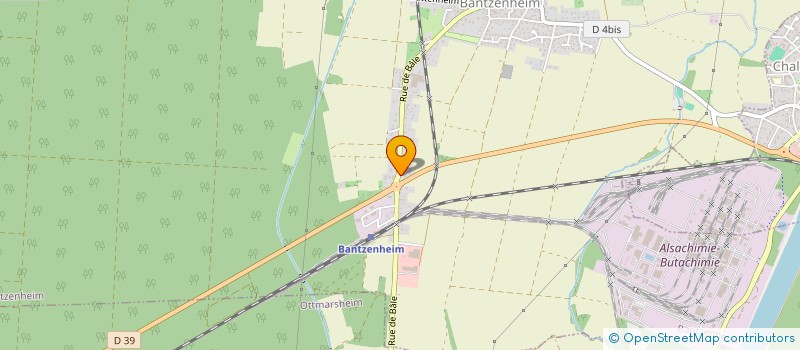 localisation de l'entreprise HELIOZ  BANTZENHEIM