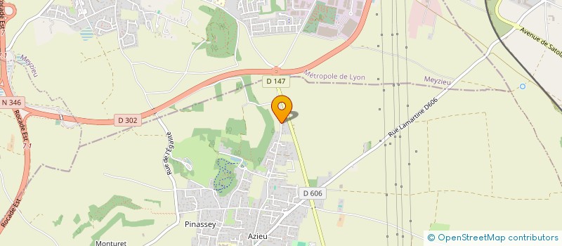 localisation de l'entreprise HELIOZ-ZEN  GENAS