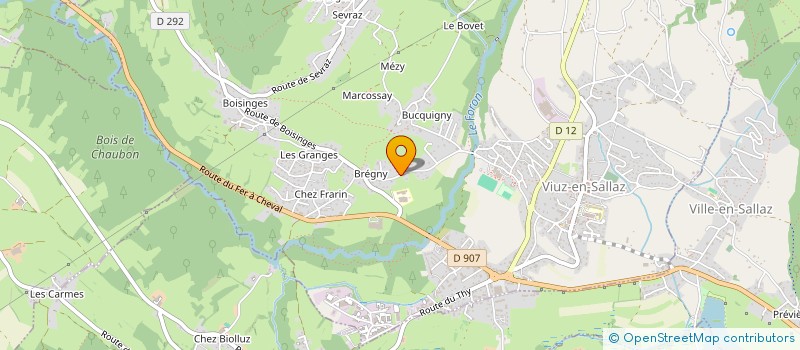 localisation de l'entreprise HELIPHOTO FRANCE  VIUZ-EN-SALLAZ