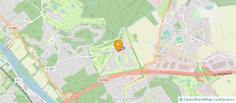 localisation de l'entreprise HELIRAE  SAINT-GERMAIN-LES-CORBEIL