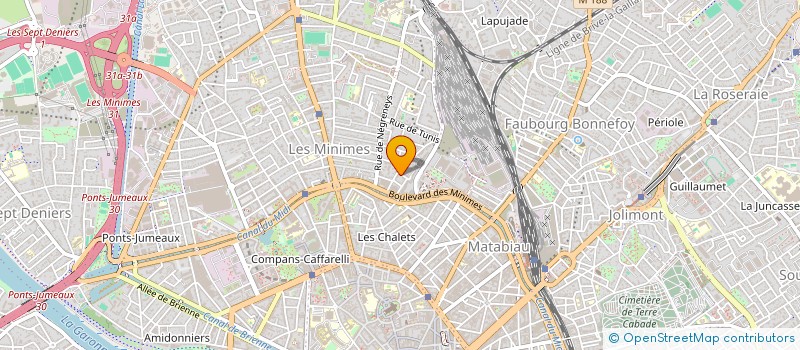 localisation de l'entreprise HELISEA  TOULOUSE