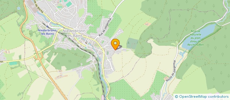 localisation de l'entreprise HELISF AIR à NIEDERBRONN-LES-BAINS