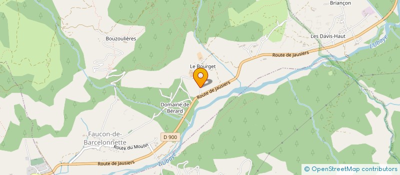 localisation de l'entreprise HELISPORT à BARCELONNETTE