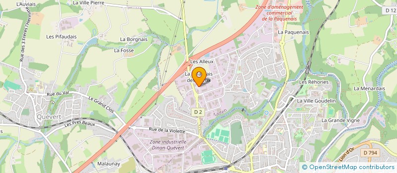 localisation de l'entreprise HELISTAR à TADEN