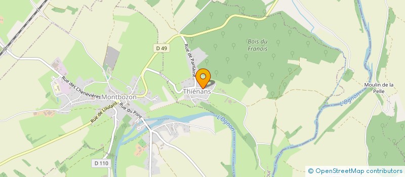 localisation de l'entreprise HELITAIR SYSTEMES à THIENANS