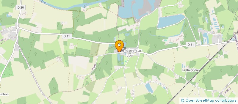 localisation de l'entreprise HELIUM  LA BRUERE-SUR-LOIR