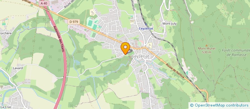 localisation de l'entreprise HELIUM à CEYZERIAT