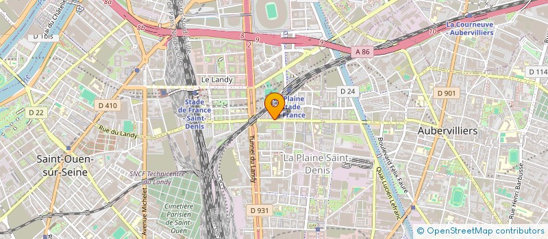 localisation de l'entreprise HELIUM à SAINT-DENIS