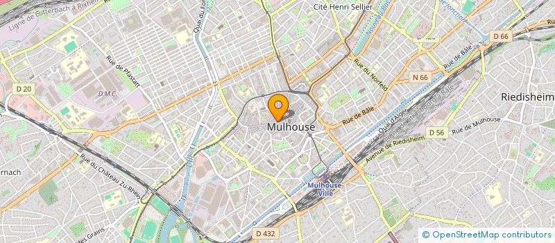 localisation de l'entreprise HELIUM BOUTIQUE MULHOUSE  MULHOUSE