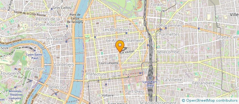 localisation de l'entreprise HELIX  LYON