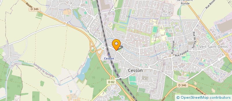 localisation de l'entreprise HELIX FILMS  CESSON