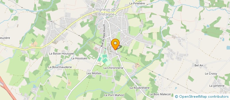 localisation de l'entreprise HELIXAM  VIGNEUX-DE-BRETAGNE