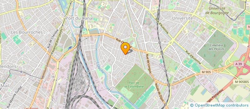 localisation de l'entreprise HELIXIS à DIJON