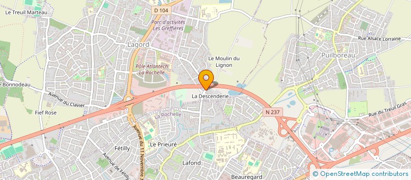 localisation de l'entreprise HELIXX CAPITAL  LAGORD