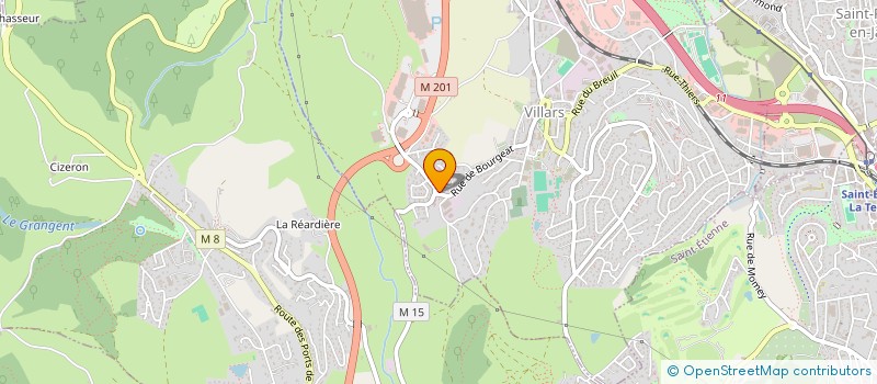 localisation de l'entreprise HELIZOOM  VILLARS