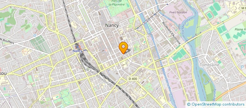 localisation de l'entreprise HELKY à NANCY